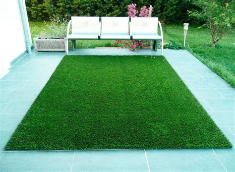 Buy Akshaan Texo Fab Artificial Green Grass Mat for Balcony Living Room ...