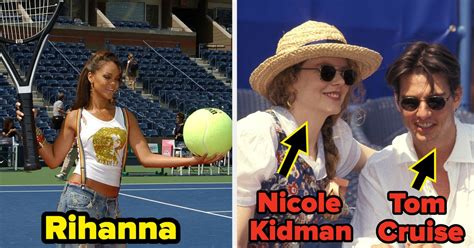 Celebrities at the US Open Tennis 的图像结果