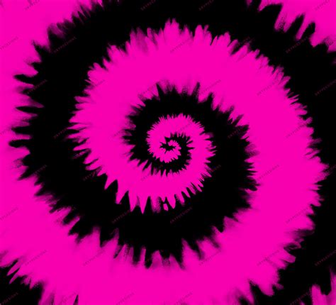 Black And Pink Swirl Background