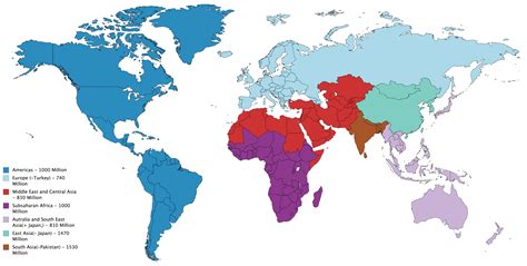 World Region Map
