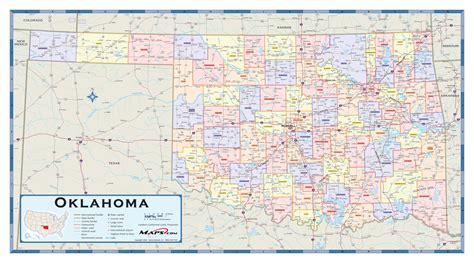 Central Oklahoma Map at Kevin Marsh blog