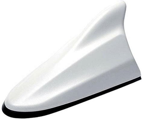Autoxygen Car White Shark Fin Signal Receiver Antenna Hidden Vehicle ...