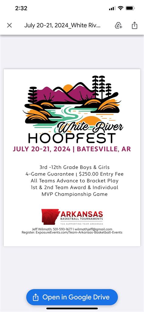 White River Hoopfest, Batesville Community Center & Aquatics Park, 20 ...