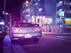 Jdm Vaporwave Wallpaper by A Car I Saw While In Japan Nissan Skyline Gt Import Jdm Vaporwave Wallpaper