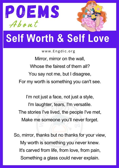 20 Short Poems about Self Worth & Self Love - EngDic