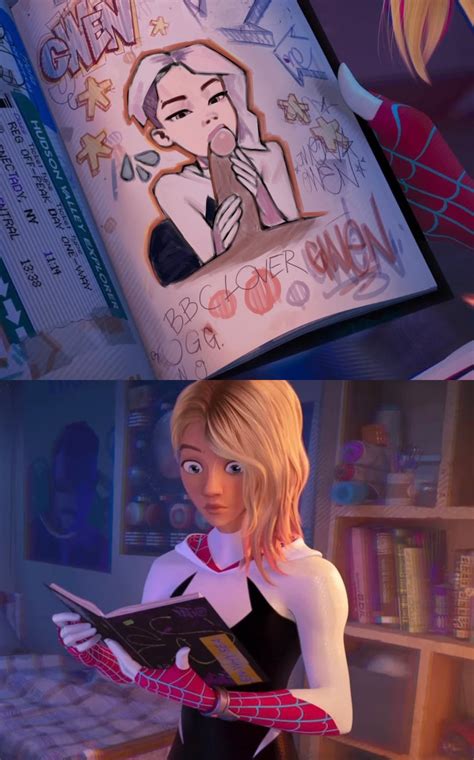 Gwen Stacy - finding Miles' artistic side (LoodnCrood) [Marvel ...