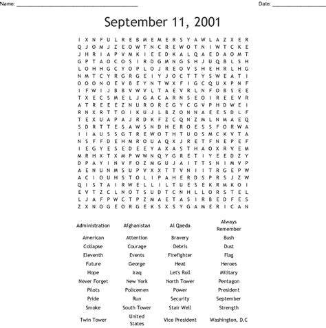 September Word Search Printable Free
