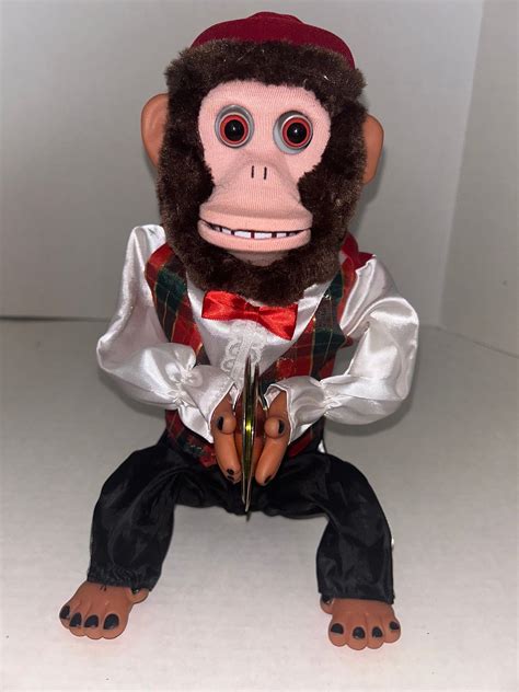 Charley Chimp Cymbal-playing Monkey Banging Toy Chimpanzee Battery ...