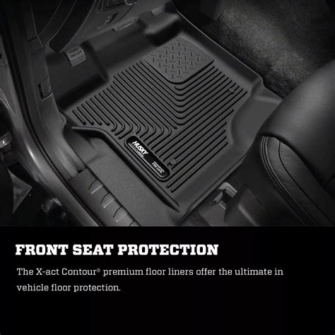 Husky Liners F-150 X-Act Contour Front and Second Seat Floor Liners ...
