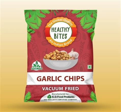 Buy Organic Vacuum Fried Garlic Chips (3 Pack) Online from Healthy ...