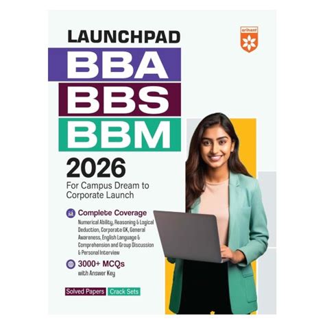 Launchpad BBA/BBS/BBM Entrance Exam 2025 | By Arihant Expert | Arihant ...