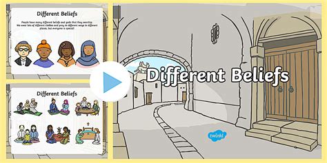 Different Beliefs - World Religions for Kids PowerPoint