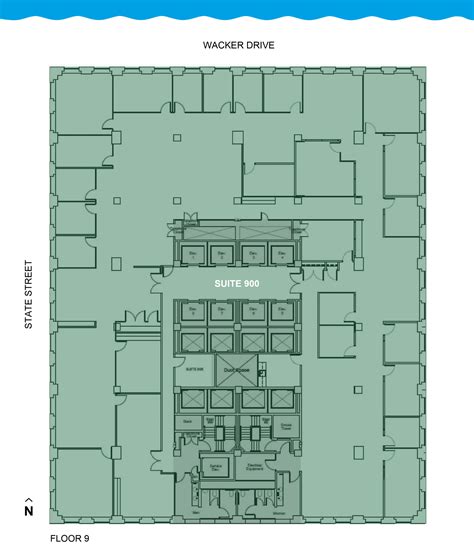 Floor plan - One East Wacker