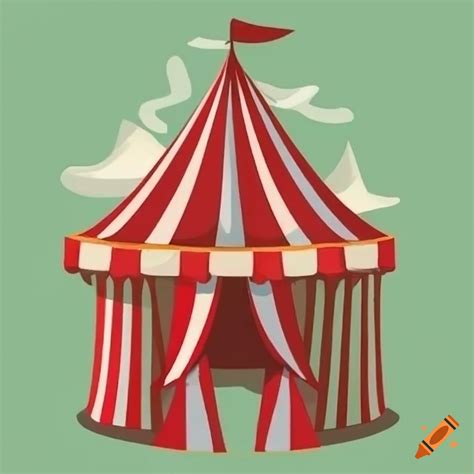 Cartoon Circus Tents