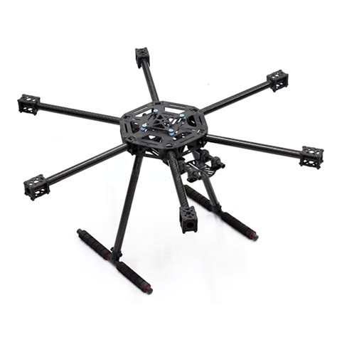 LJI X6 600mm Carbon Fiber / Glass Fiber Hexacopter Frame Kit