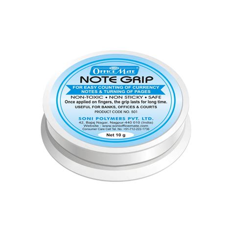 Soni Officemate Note Grip (10g) | Long-Lasting Hold, Non-Toxic ...