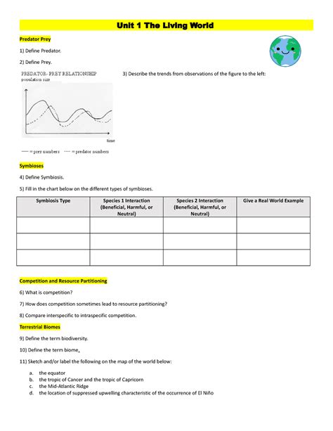 Apes unit 1 reviewpt 1 - apes exam course - Unit 1 The Living World ...