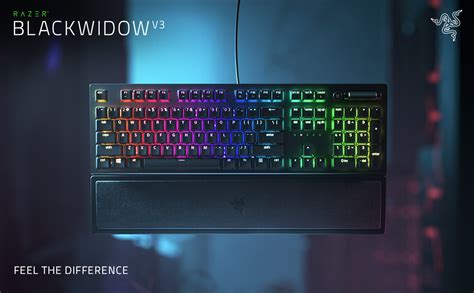 Amazon.in: Buy Razer BlackWidow V3 - Black - Mechanical Gaming Keyboard ...