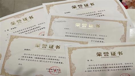 人文学院外语教师在2021年江西省外语学会论文评选中喜获佳绩-江西服装学院