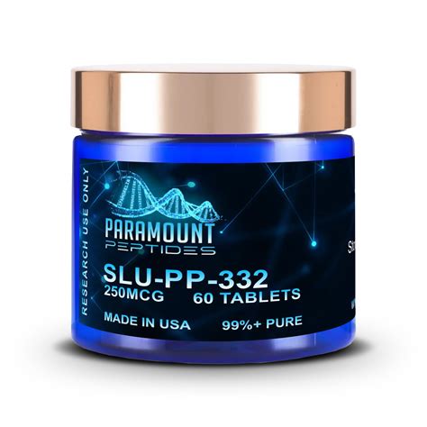 SLU-PP-332 (250mcg) x 60 Tablets - Paramount Peptides