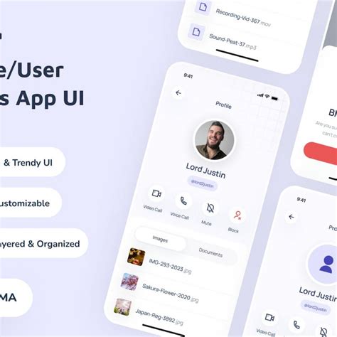 Image result for Profile App UI Design