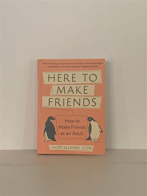 Here to Make Friends: How to Make Friends as an Adult Thrifted Books, Used Books, Unique Book ...