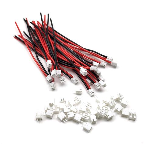 Mini Micro Connector Wires 20 Sets Mini Micro ZH 1.5 2-Pin JST ...