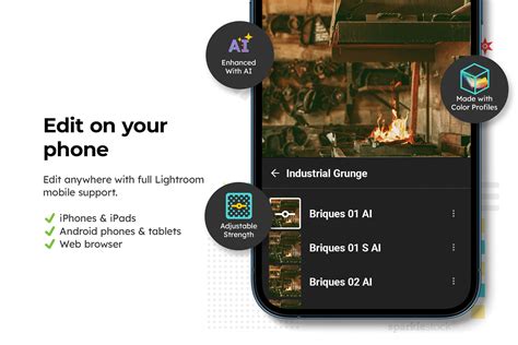 ArtStation - 20 Industrial Grunge LUTs and Lightroom Presets | Artworks