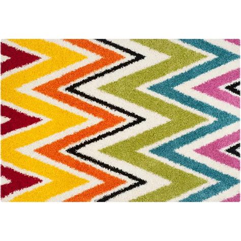 Safavieh Kids Psychedelic Chevron Shag Rug