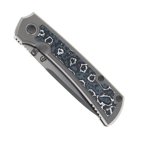 North Mountain Blades Ultra Folding Knife Titanium/Carbon Fiber Handle ...