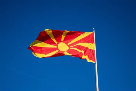 North Macedonian Flag : Macedonia Flag Images Stock Photos Vectors ...
