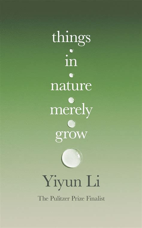 Things in Nature Merely Grow eBook by Yiyun Li - EPUB | Rakuten Kobo ...
