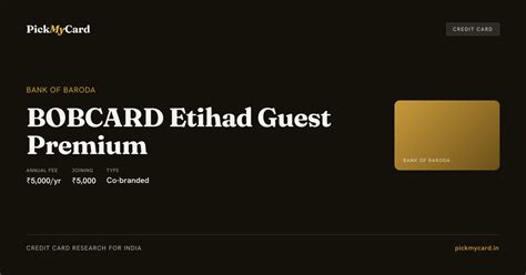 BOBCARD Etihad Guest Premium 2026: 6 Miles, 0% Forex and Etihad Gold Status