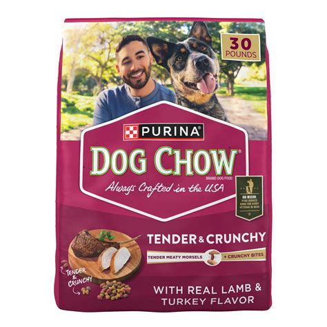 Purina Dog Chow Tender and Crunchy with Real Lamb and Turkey Flavor ...