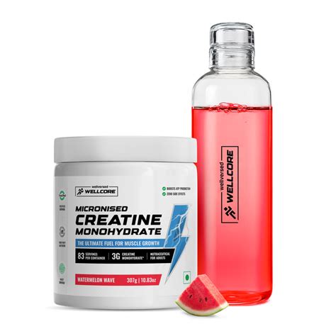 Wellcore - Micronised Creatine Monohydrate (83 Servings, Watermelon Wa ...