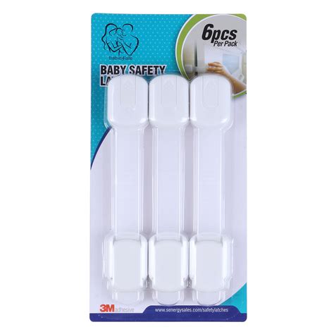 Buy Child Proof Cabinet Safety Locks | Baby Proof Adjustable Latches (6 ...