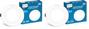 Buy PHILIPS Polycarbonate Starfit 10 Watt Concealed JB LED Downlighter ...