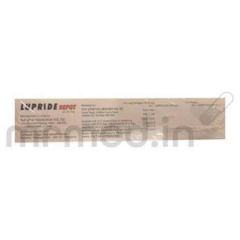 Buy Lupride Depot 22.5mg Injection Online: Uses, Price, And Side ...