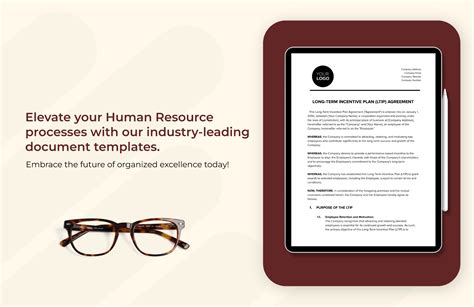 Long-term Incentive Plan (LTIP) Agreement HR Template in Word, PDF, Google Docs - Download ...
