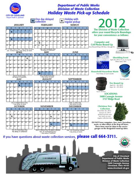 Image result for Penn Waste Holiday Schedule