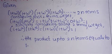 If 1,w,w^2 are cube roots of unity then prove that (1+w) (1+w)^2 (1+w ...