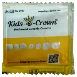 Buy Kids-E-Dental Bio Flex Crown Kec-Dur4, 1 Count | 19 Minutes ...
