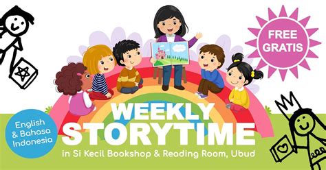 FREE Weekly Storytime at Si Kecil Bookshop & Reading Room, Si Kecil ...