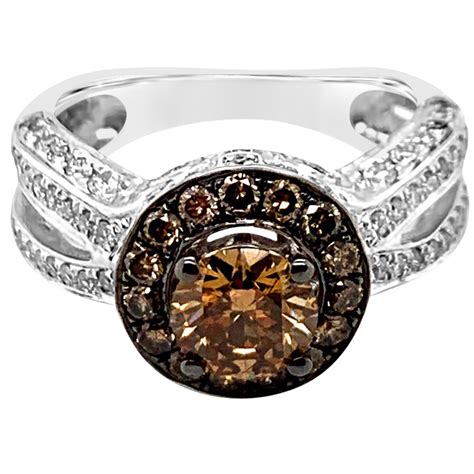 Le Vian Ring Amethyst Chocolate Diamonds Vanilla Diamonds 14 Karat Gold ...