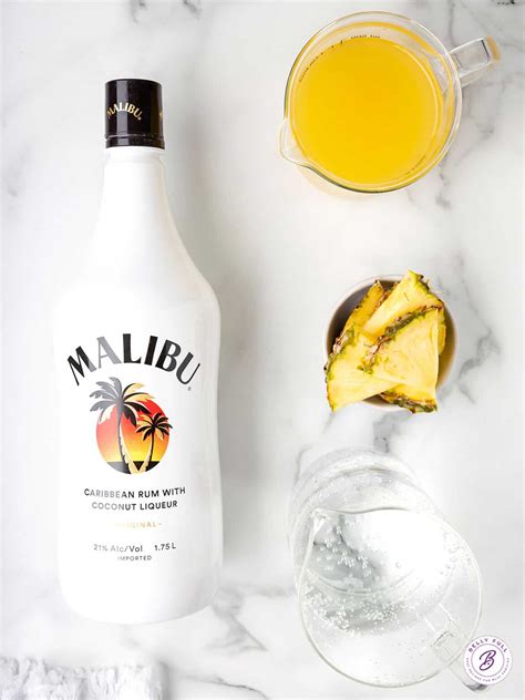 Pineapple Rum Punch Recipe - Belly Full