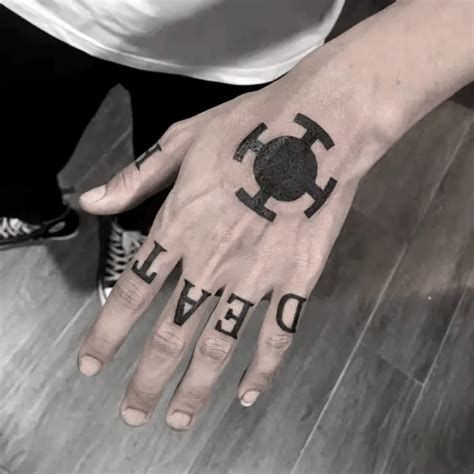 One piece Trafalgar Tattoo | Long Lasting Temporary Tattoos