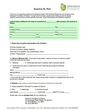 18 Printable Thank You Letter For Donation Forms and Templates ...