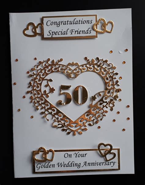 50Th Wedding Anniversary Cards Free Printable - Calendar Productivity Hacks