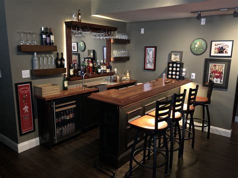 Standing Bar Man Cave Ideas