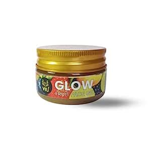 VIU Naturals Glow Fruit Face Gel with Beetroot & Carrot juice | For ...